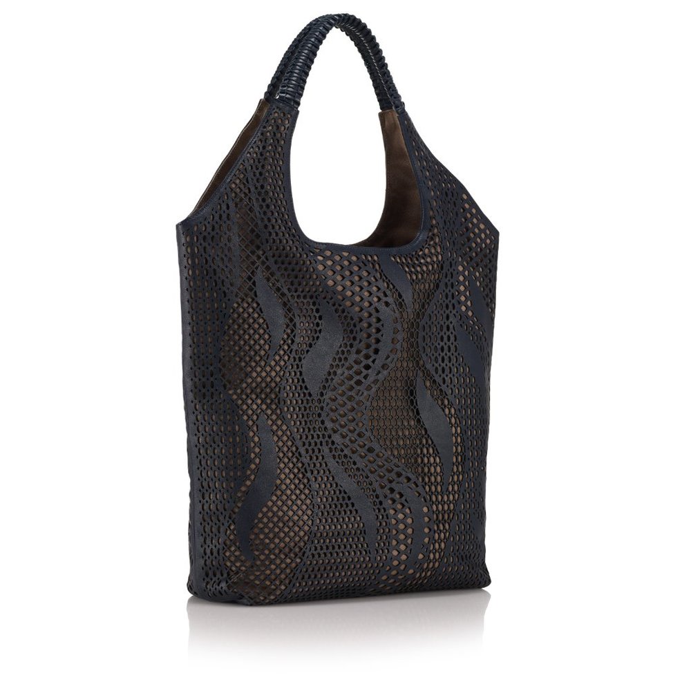 NWT - NADA SAWAYA - Sofia - Laser Cut Leather